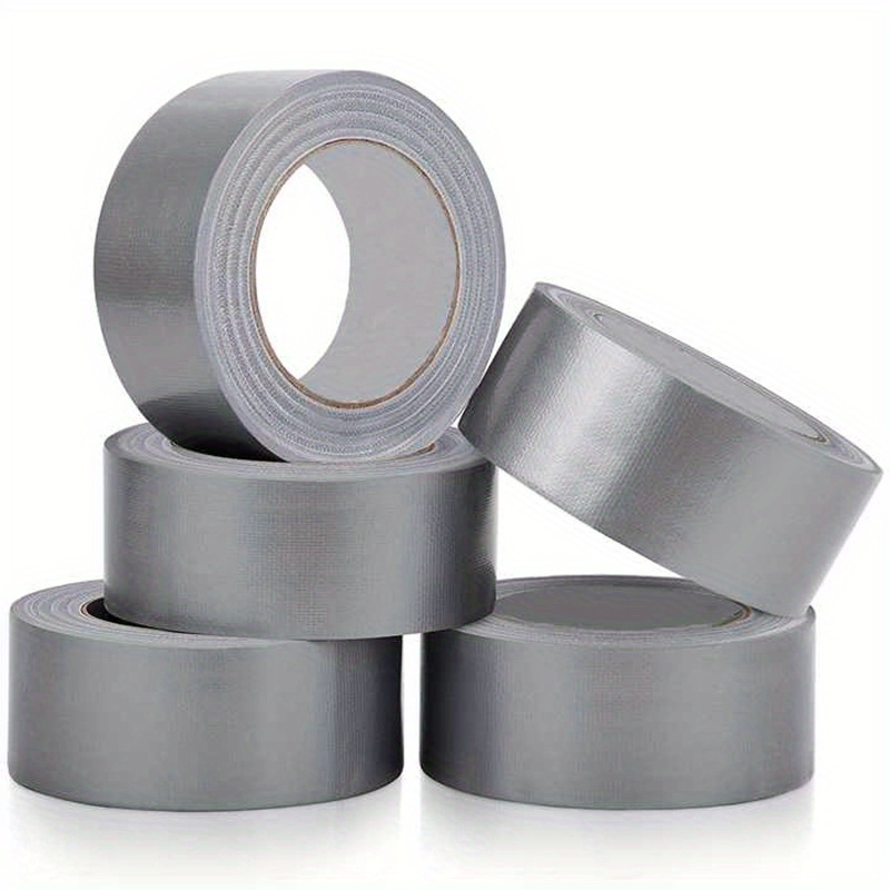 TEMU 5 Rolls 393.7 Inches X 1.57 Inches, Total 1968.5 Inches, Waterproof Heavy-duty Industrial Adhesive Tape, Used For Fixing Carpets, Floors, And