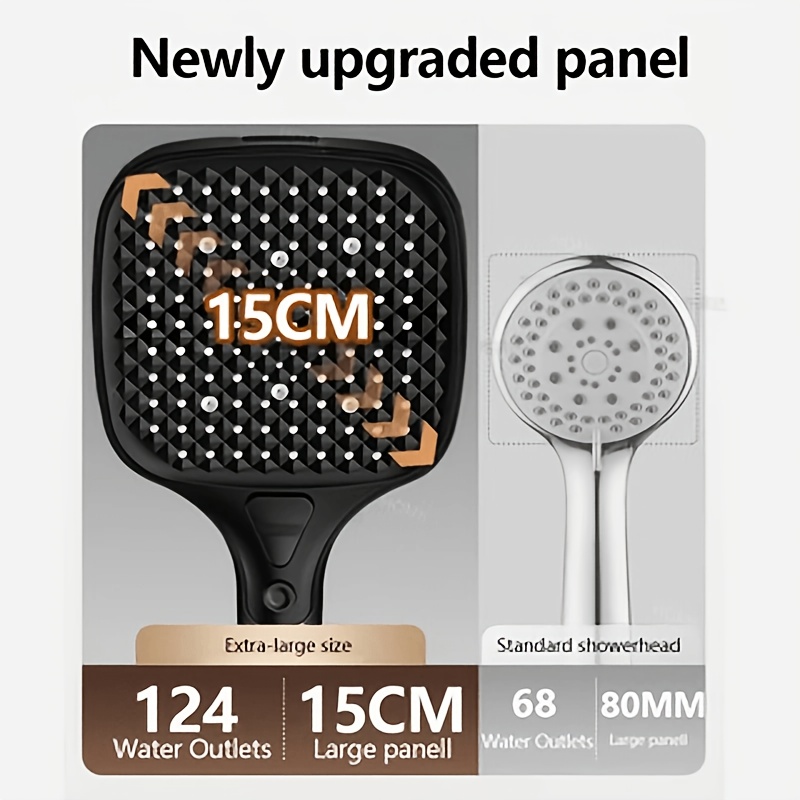 High-Pressure 4-Mode Handheld Shower Head Set