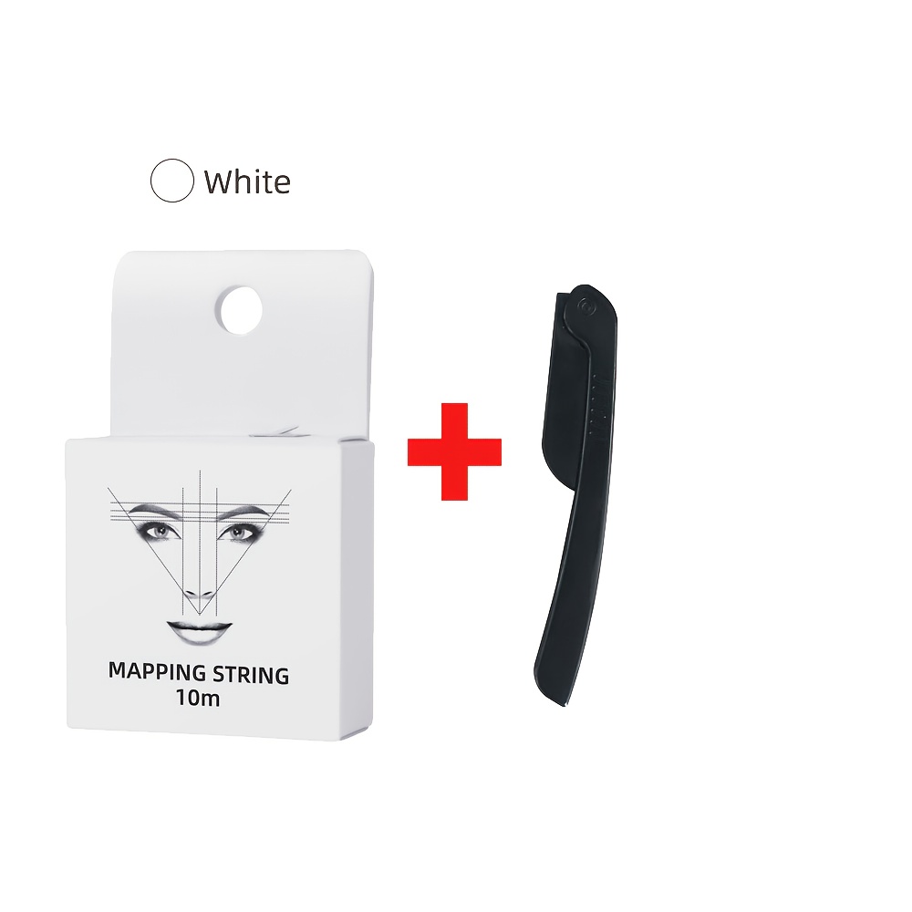 Micro-texture Eyebrow Mapping Line Permanent Makeup Pre-print Eyebrow Marking Line Bundle Eyebrow Positioning Tool