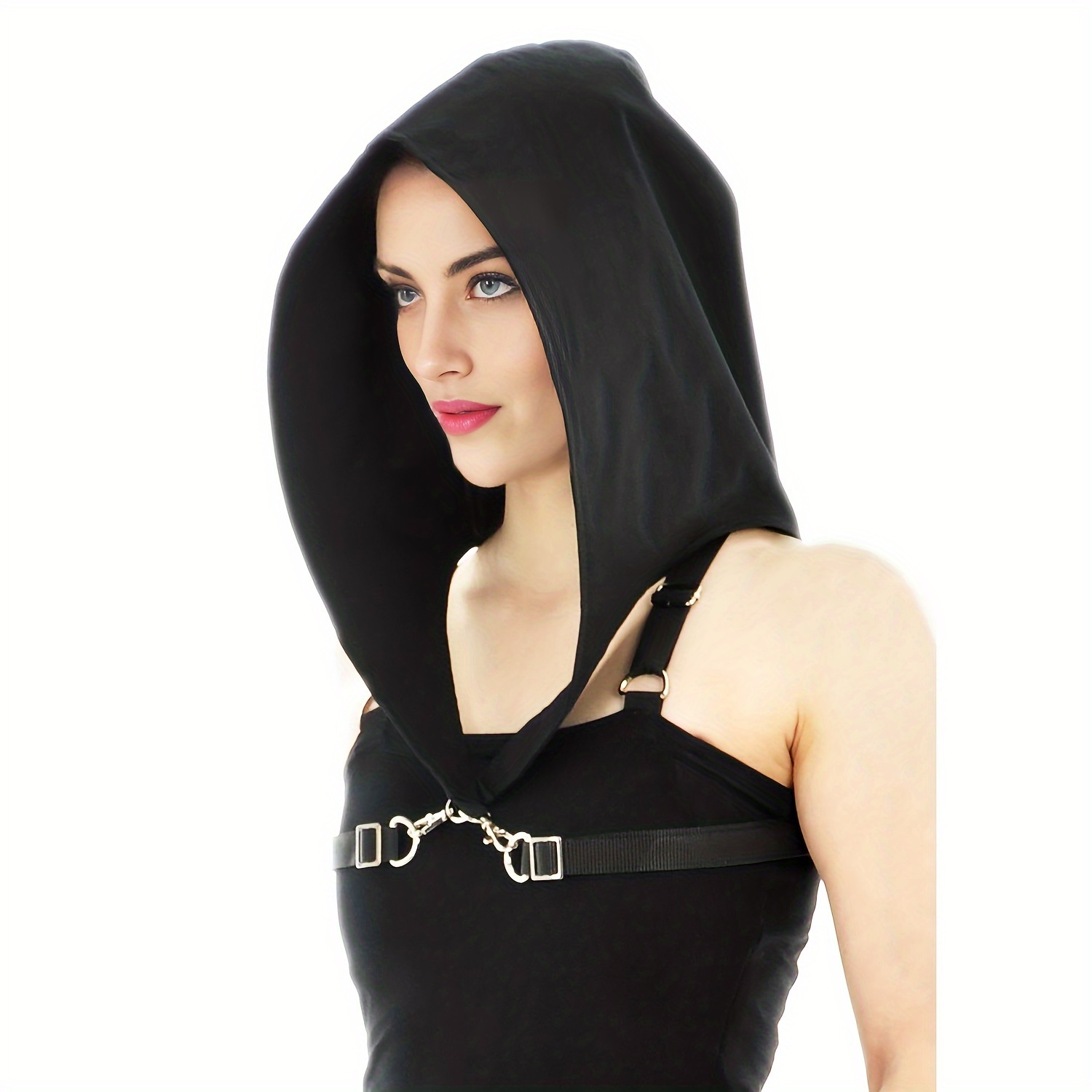 

- Hooded - , & Metal Snap For Halloween And