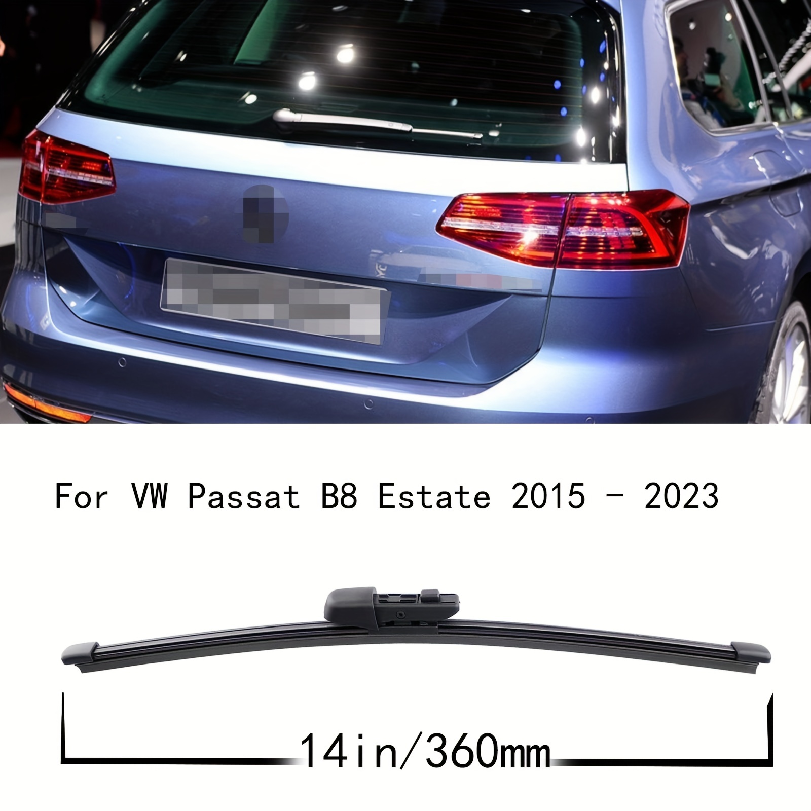 14" Rear Windshield Washer Wiper Blade For Vw B8 Estate 2015-2023 Vehicle Additions