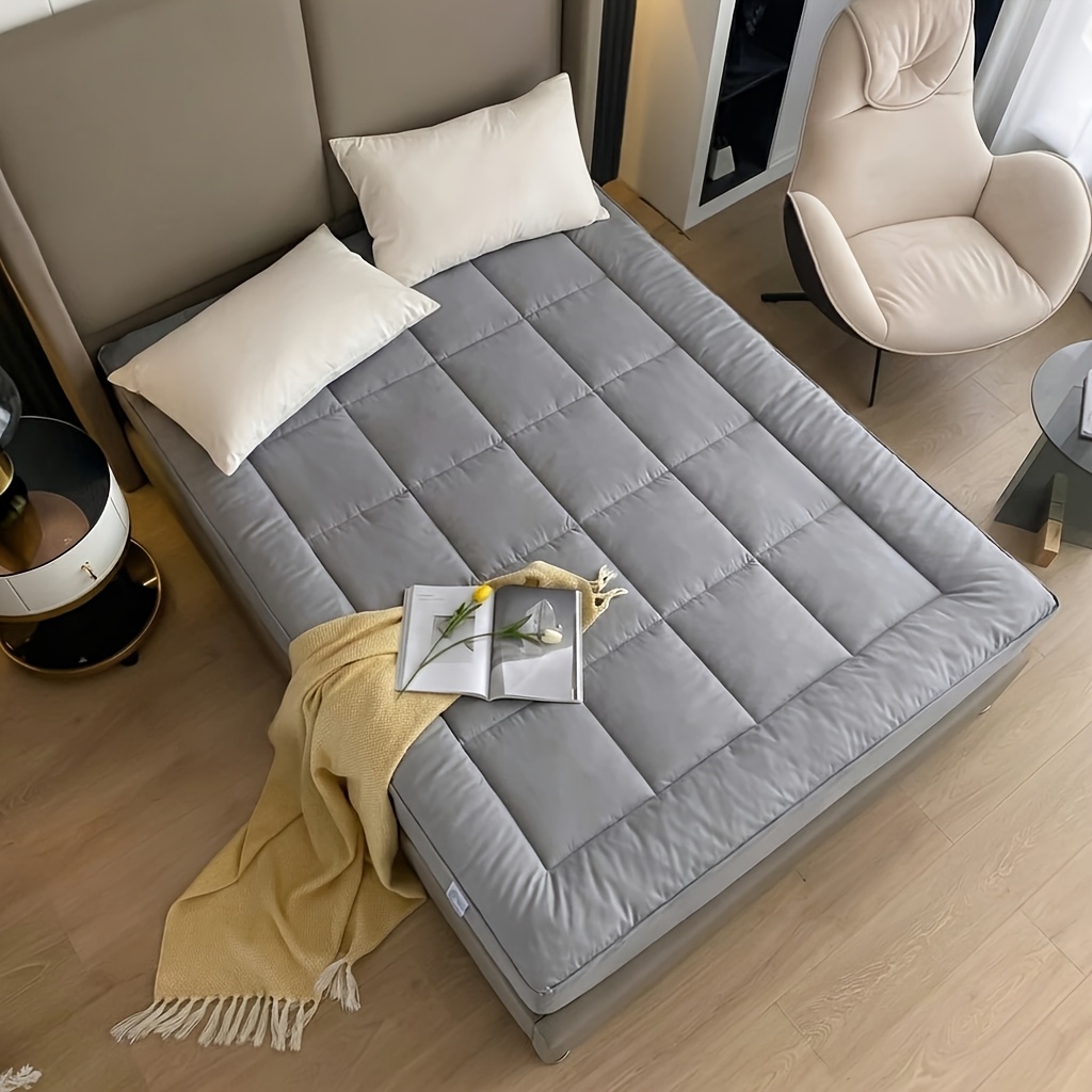 TEMU 1 Protège-Matelas Super , 8CM, Respirant, Lavable en Machine, aux Rides et à la Décoloration, pour Lits /Grands/Queen/King, Chambre à Coucher,