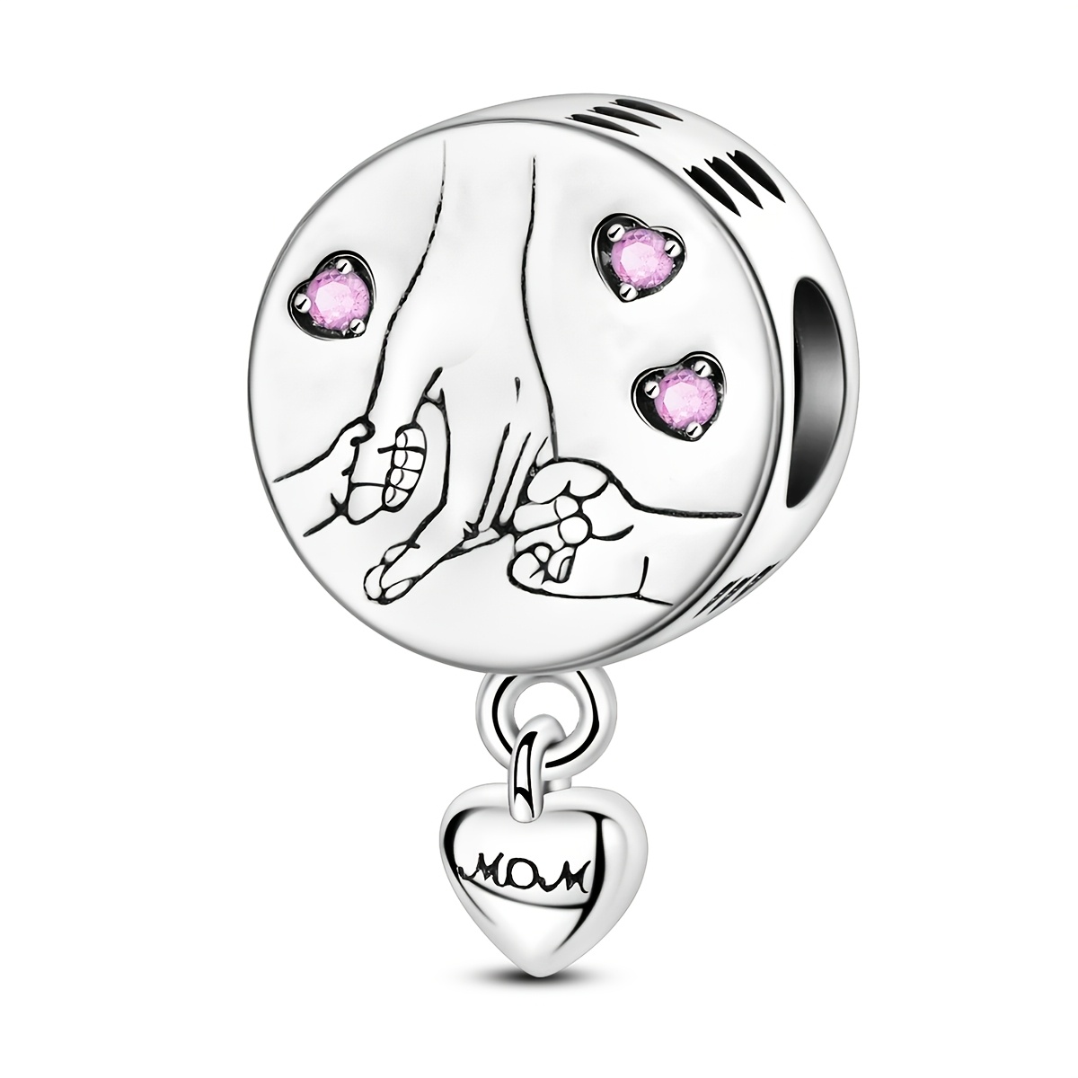 TEMU Creazione di gioielli a con ciondoli e ciondoli - Placcatura in " 癡 una amica ", idee per braccialetti e collane, regalo