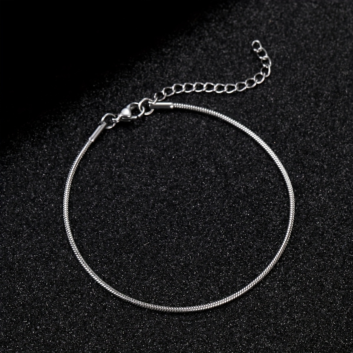 TEMU Bracciale in Acciaio Inossidabile con Catena Stile Hip-Hop