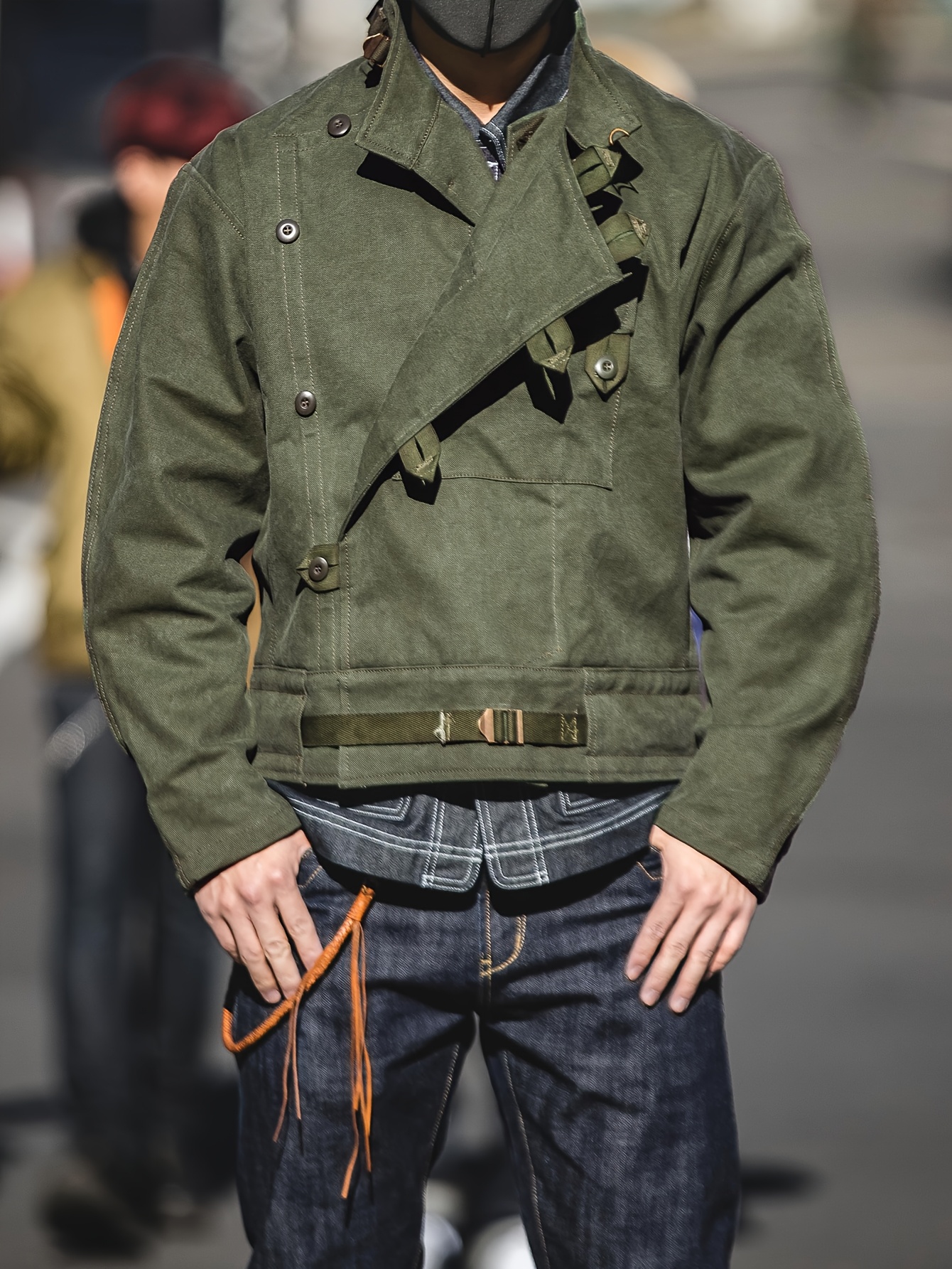 retro swedish motorcycle jacket 16oz canvas - Temu Germany