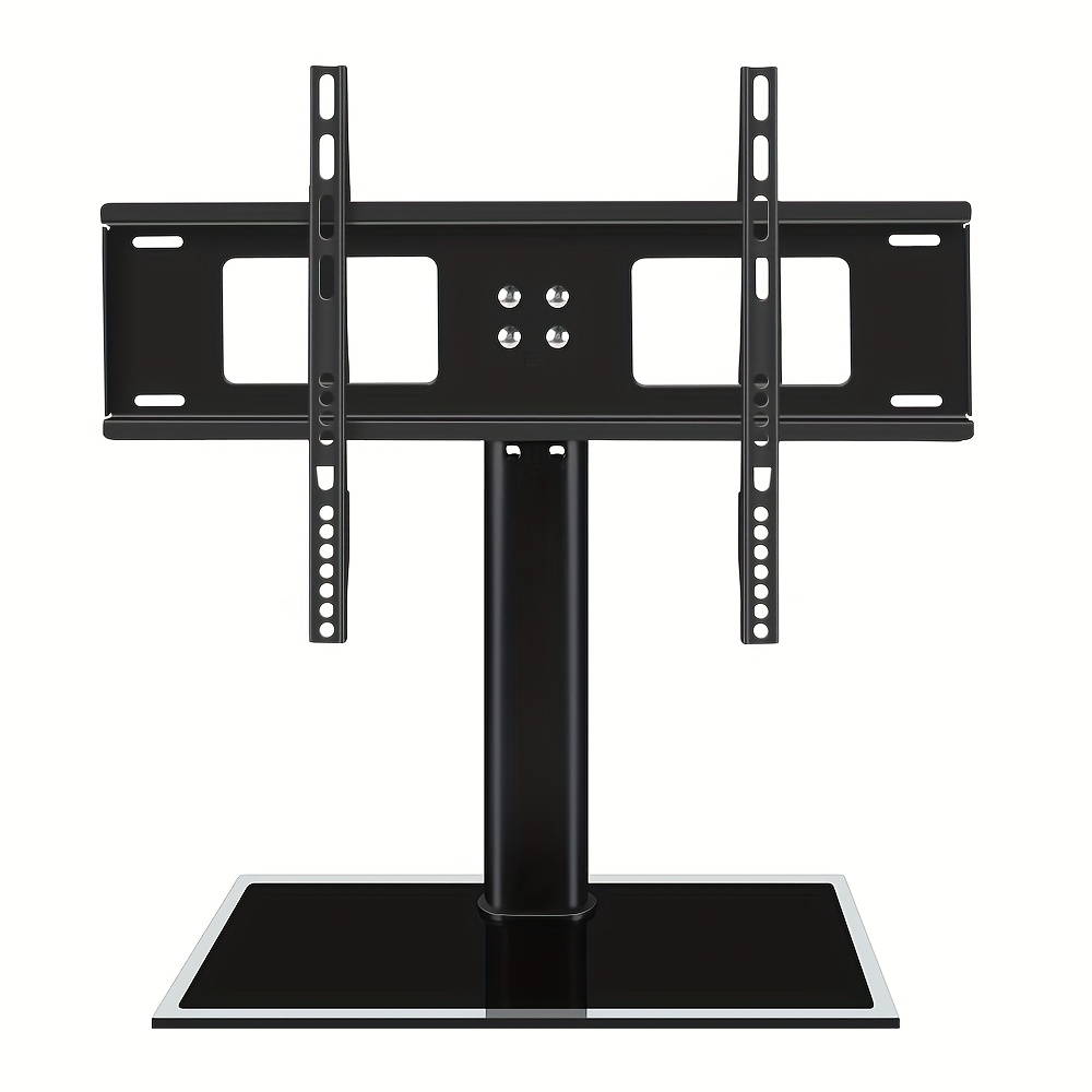 TEMU Iron Construction Tv Stand, Adjustable Height Display Holder, Fits 37-55 Inch Tvs, With 1.5mm Thick Steel Plate, Supports Up To 30kg, For Universal Fit Mount