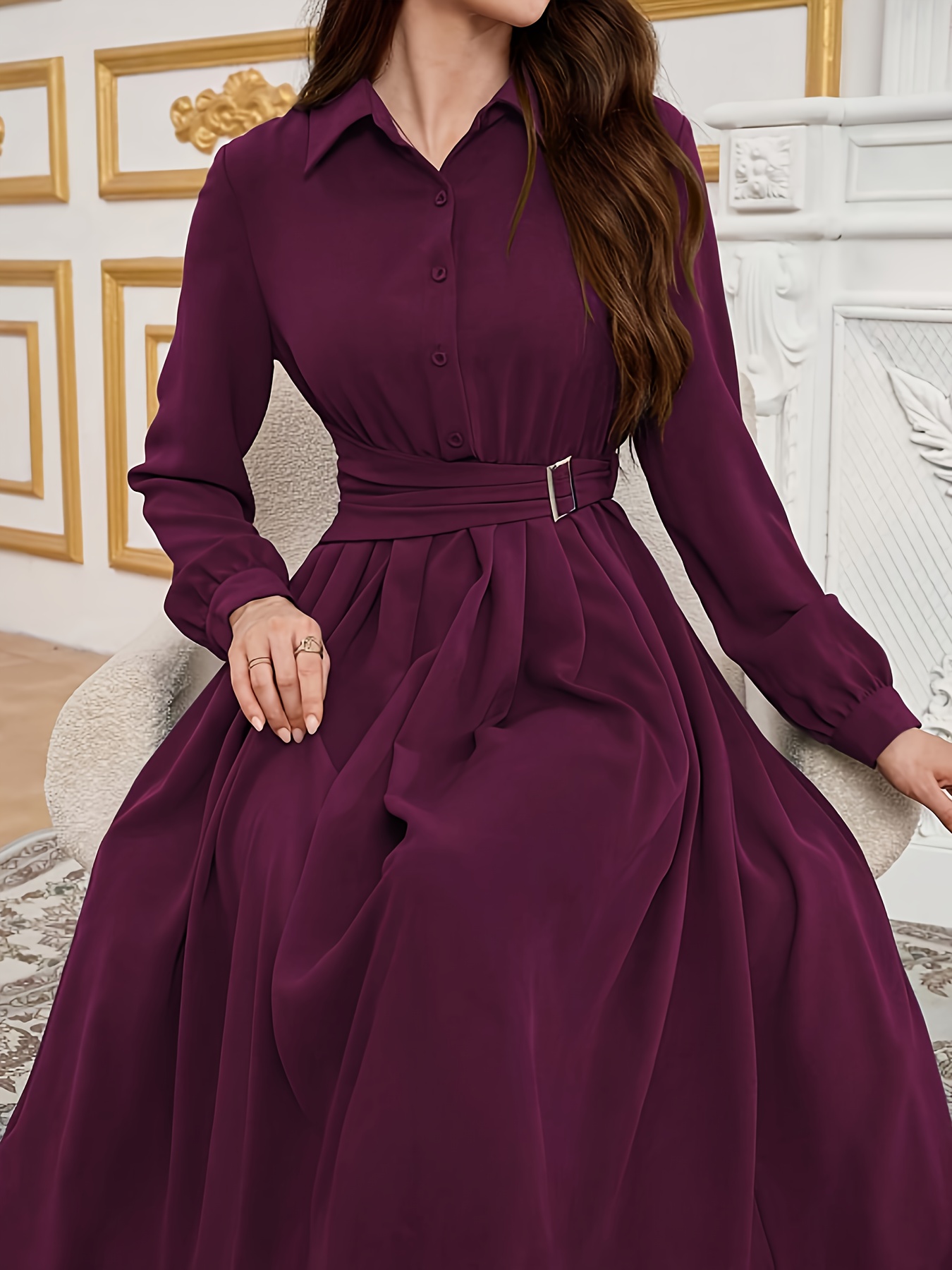 princess polly baby blue dress Satin Burgundy Off-The-Shoulder Junior Prom Dress GTEEN048 main image 1