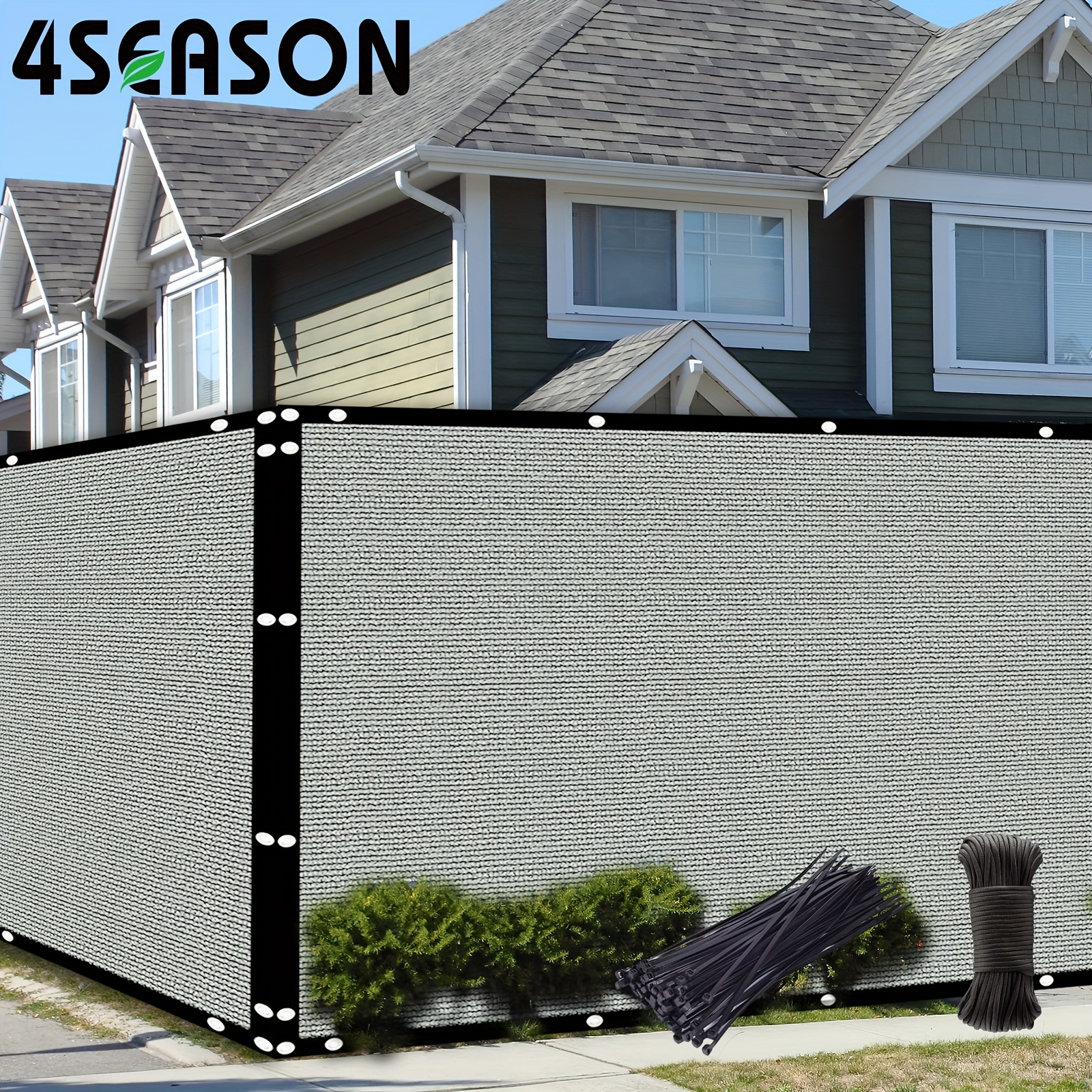 Chain Link Fence Tape Zadery ,250ft×1.85in, Fence Privacy Strip,One ...