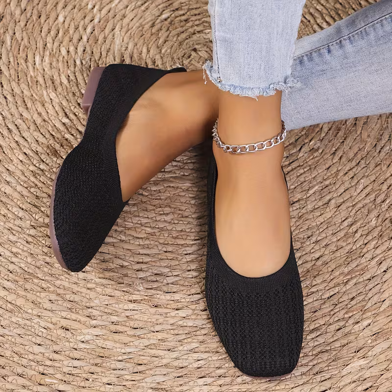 womens flat woven soft soled shoes casual outdoor walking home flat shoes women shoes elegant women shoes shoes Product details 2