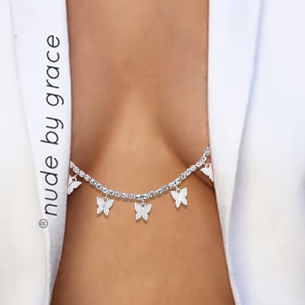 1set Women's Rhinestone Bra Panties Body Chain Set With Heart/Geometric  Design, Luxury Jewelry Accessories For Nightclub Beach Bikini Sexy Gothic  Lingerie