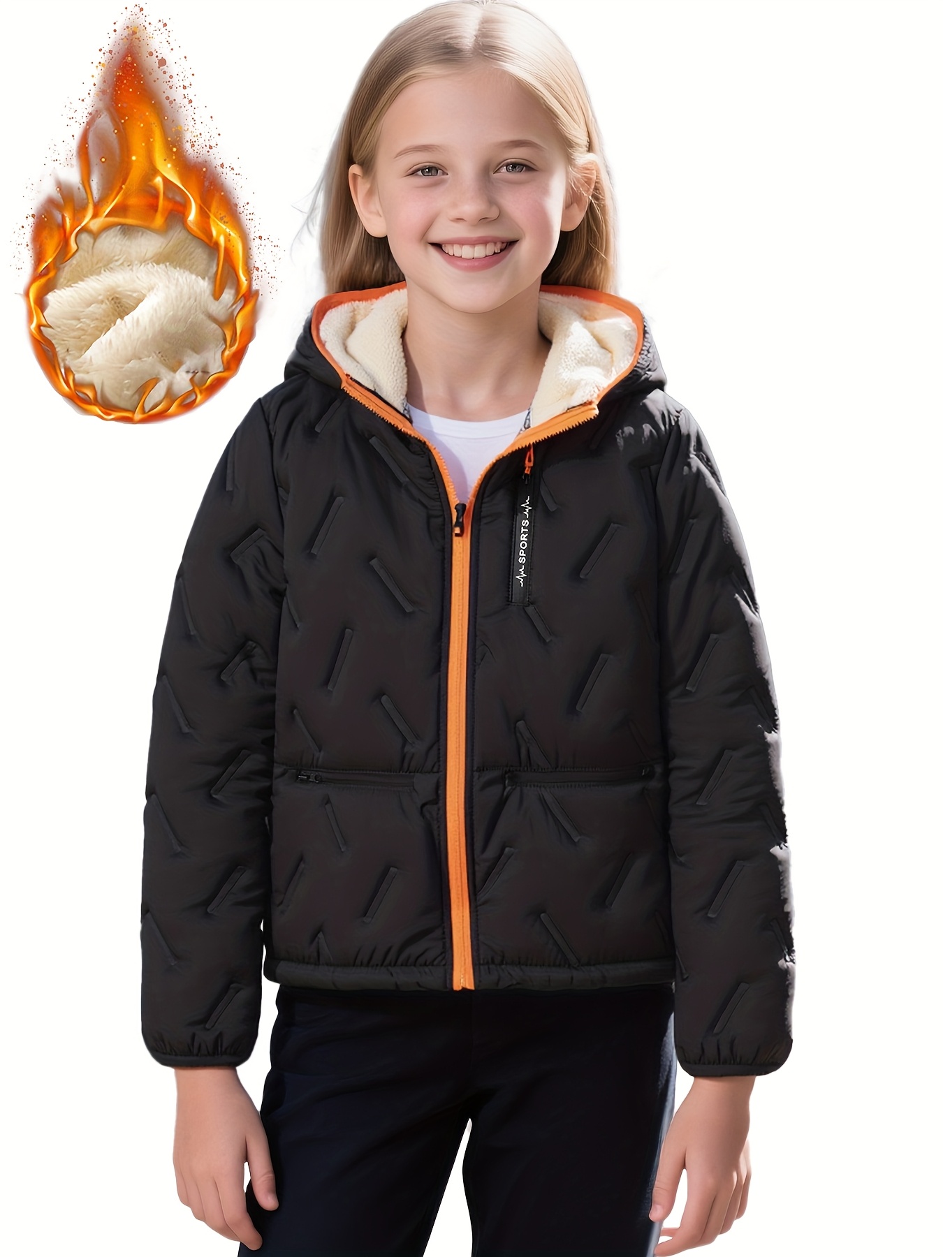 Chaqueta Sudadera con Capucha Otoño e Invierno foto 3