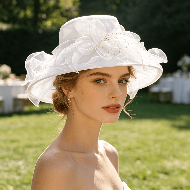 fancy hats women sold on Temu United States display picture 1