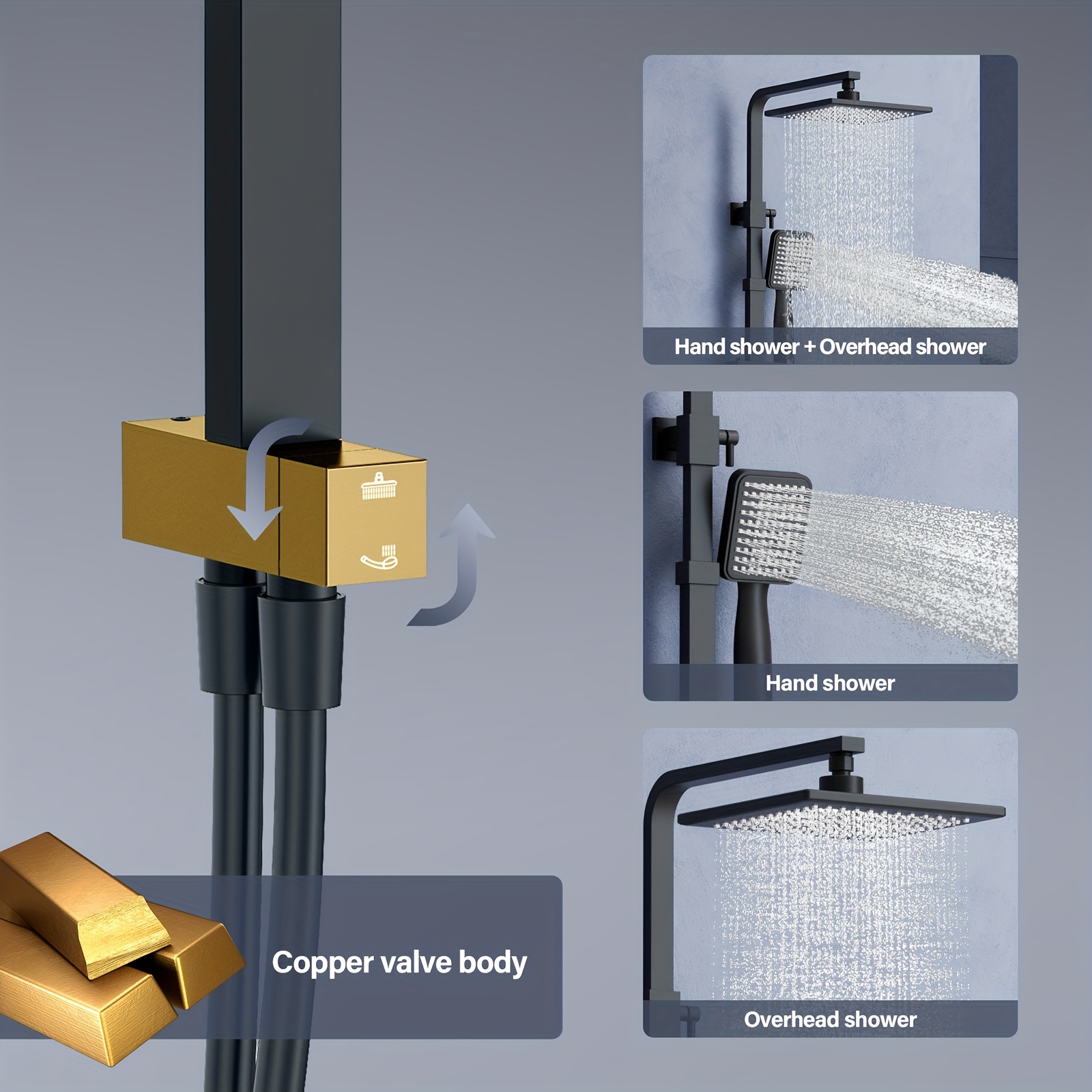 Bathtub And Shower System Soft Connection Shower