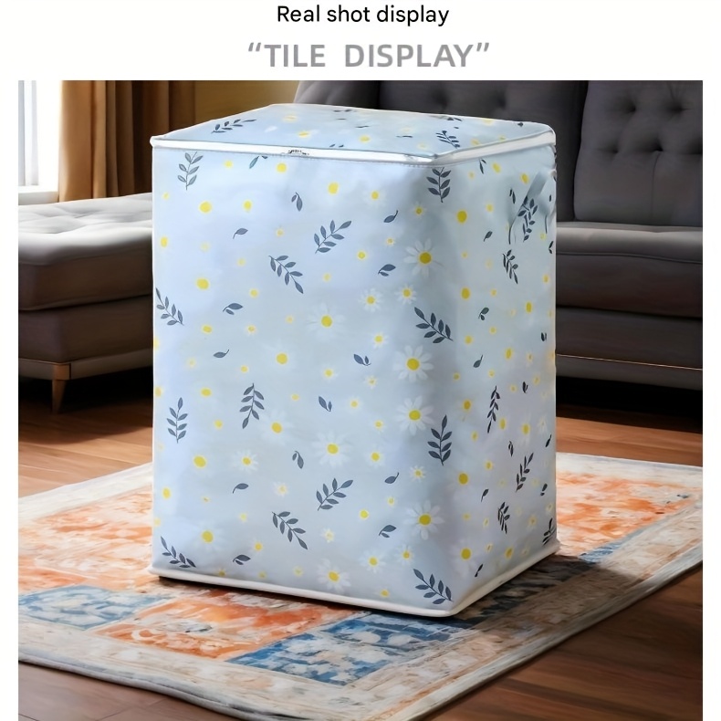 extra large foldable storage box closet organizers and storage laundry basket spring decorations for home quilts storage bag for clothes blankets quilts pillows bedding space saving ideal for bedrooms living rooms dorms under bed storage Product details 15