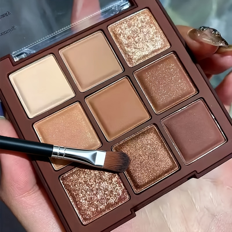 9 color chocolate eye shadow palette smoked makeup earth - Temu Canada