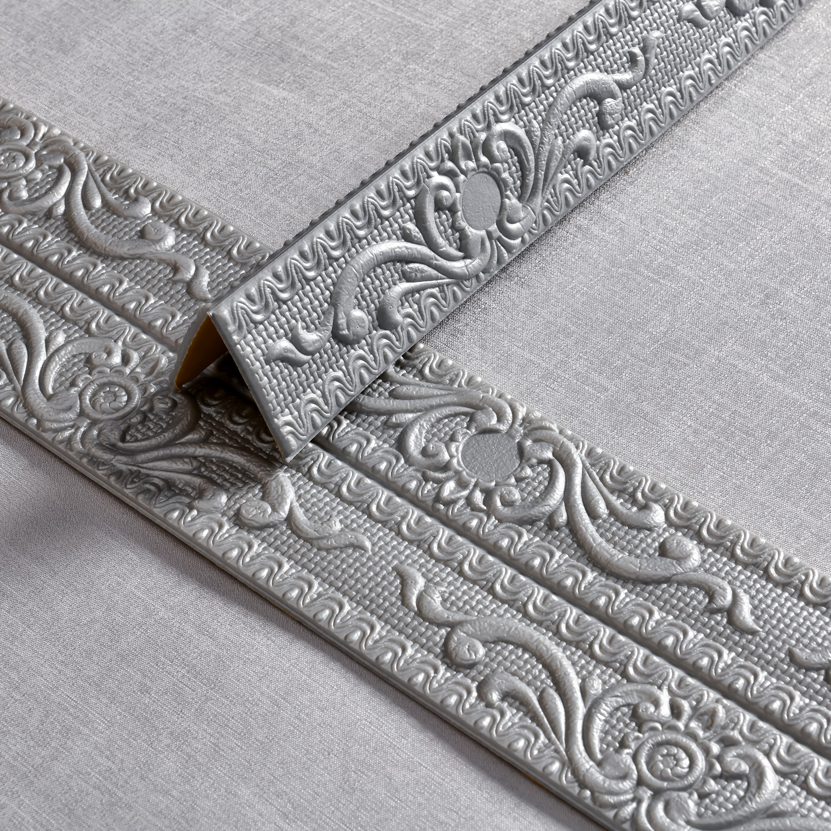 TEMU 1 Roll Self-adhesive Waterproof Vinyl Wallpaper Strip - Removable Panels Suitable For Ceiling, Walls, Baseboard - Easy Diy Installation,