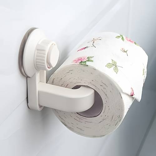 heavy duty free paper towel holder extra for bathroom shower plastic fits all roll sizes