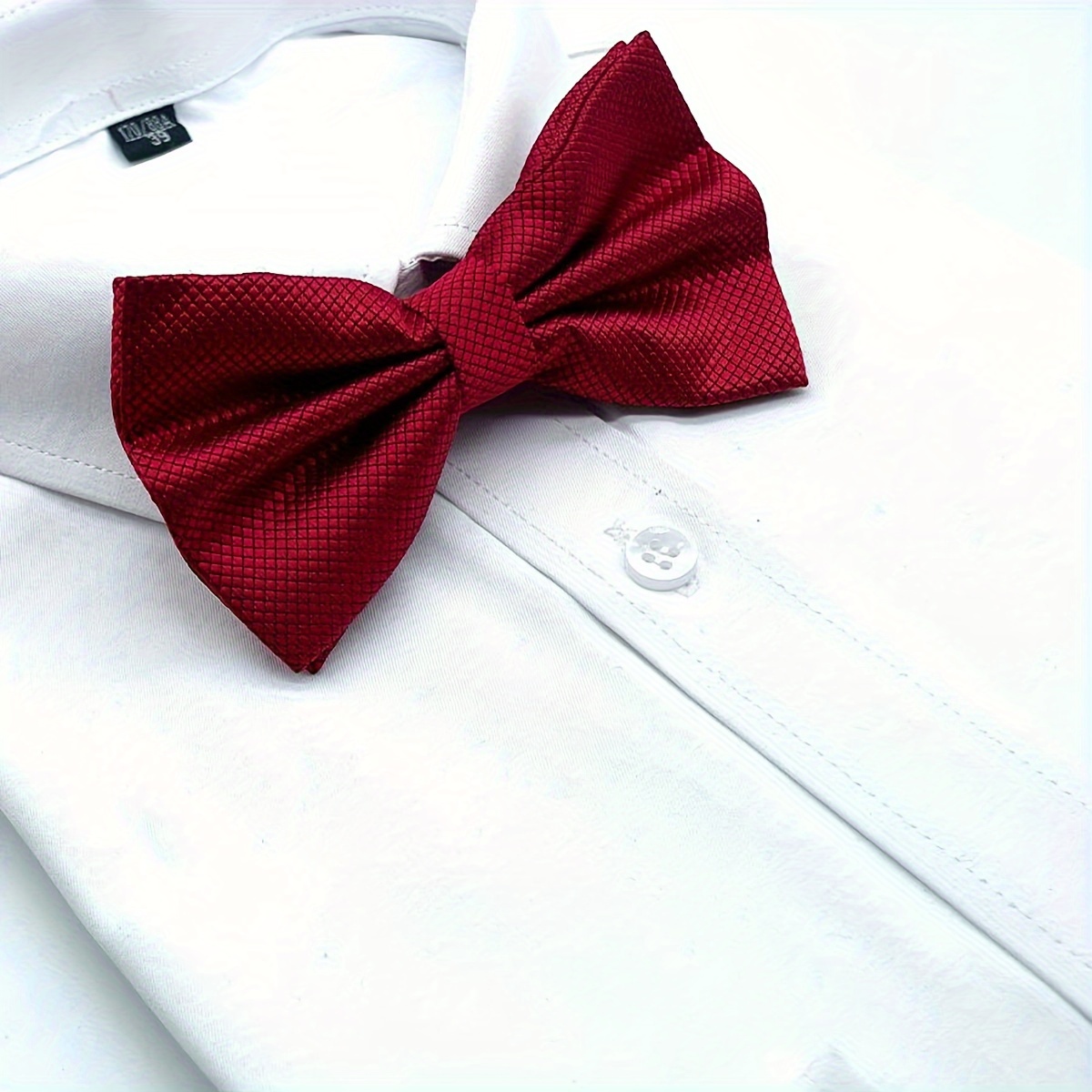 Nœud Papillon Homme Ecravate - Carreaux Tartan écossais, 100% Coton (12x6cm)
