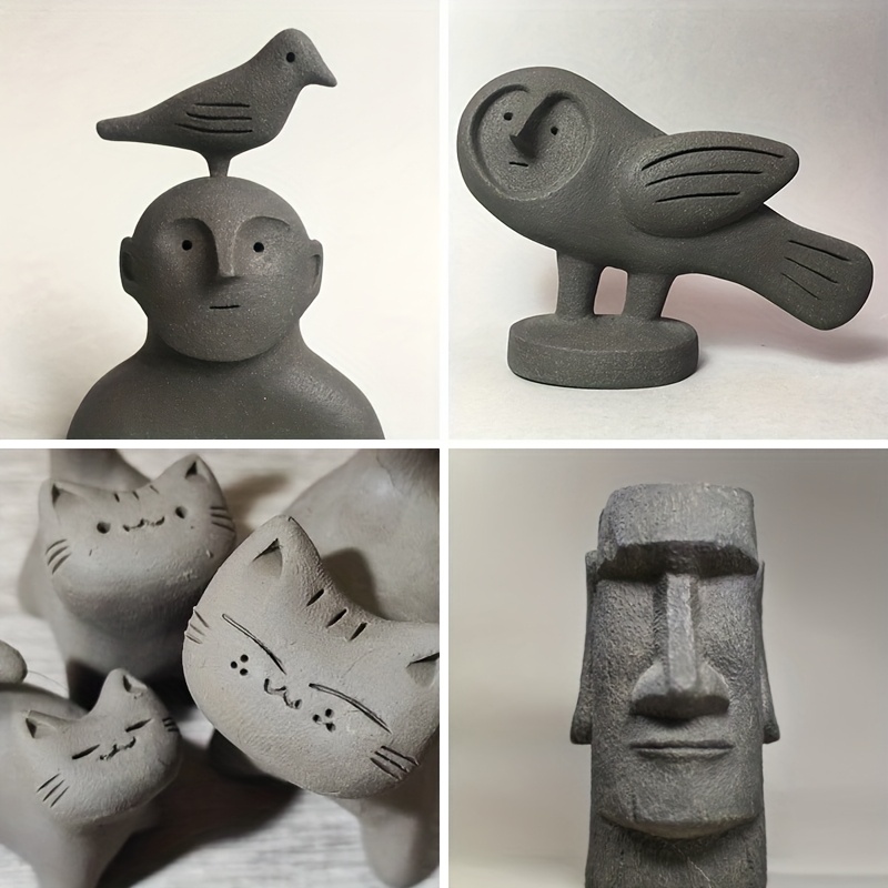 400g 88lb rock sculpting clay air dry sculpting mud Temu New