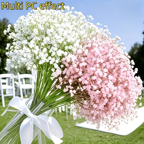 imagem do item 22 s de 660 flores artificiais de gipsófila qualidade, de gipsófila , flores artificiais adequadas para decorações de casamento e aniversário, vários estilos de ambientes internos e externos, flores para decoração , arranjos internos, estilização de ao