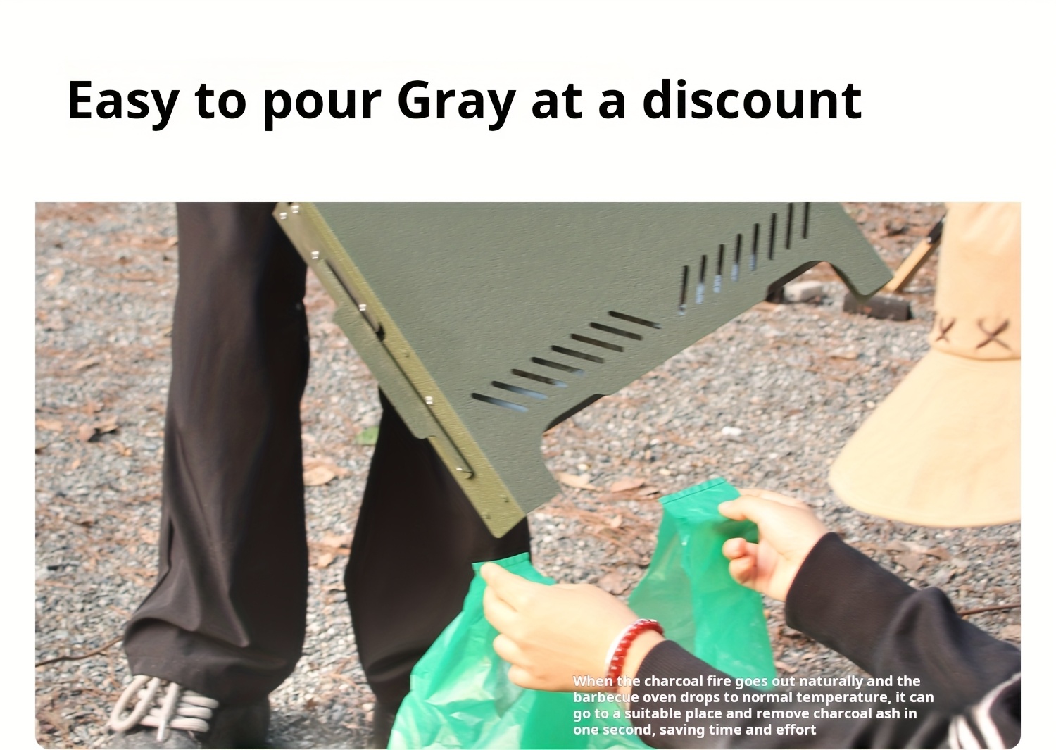 Barbecue Grill Outdoor Grill Household Portable Folding Skewers Barbecue Stove Camping Charcoal Carbon Grill