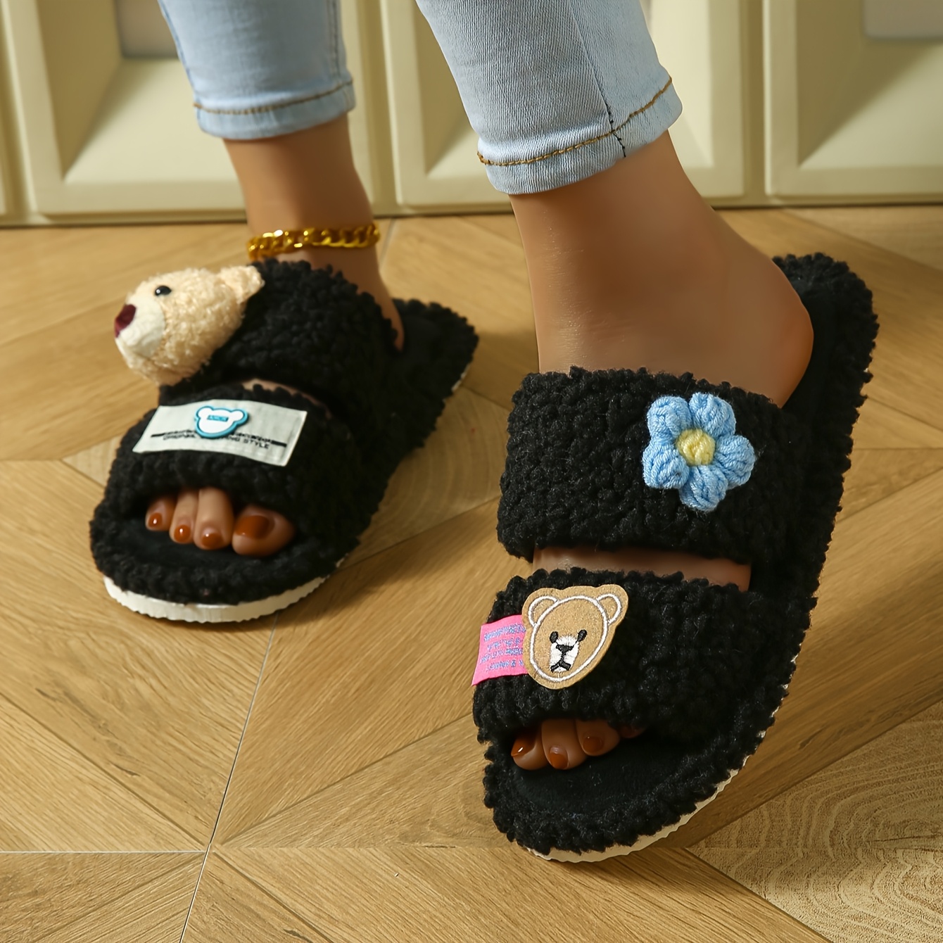 

Women's Slippers With Cute - Soft, Warm Indoor , Lightweight & Quiet Eva Sole