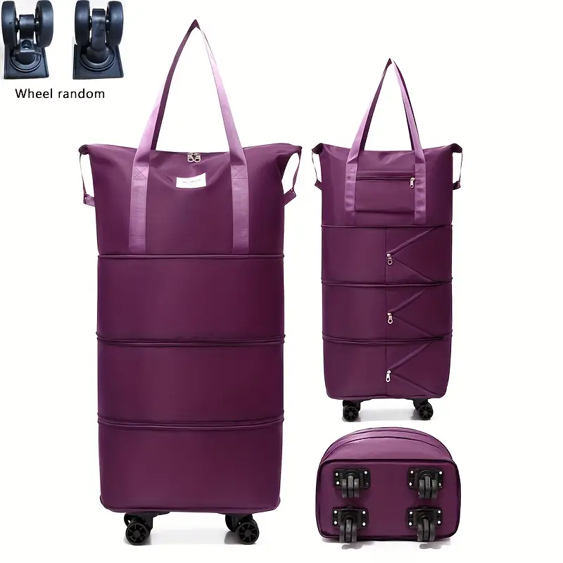 Borsa Per Macchina Da Cucire - 42x26x33 Cm, Impermeabile, Con Tasche, Viola - Foto 11