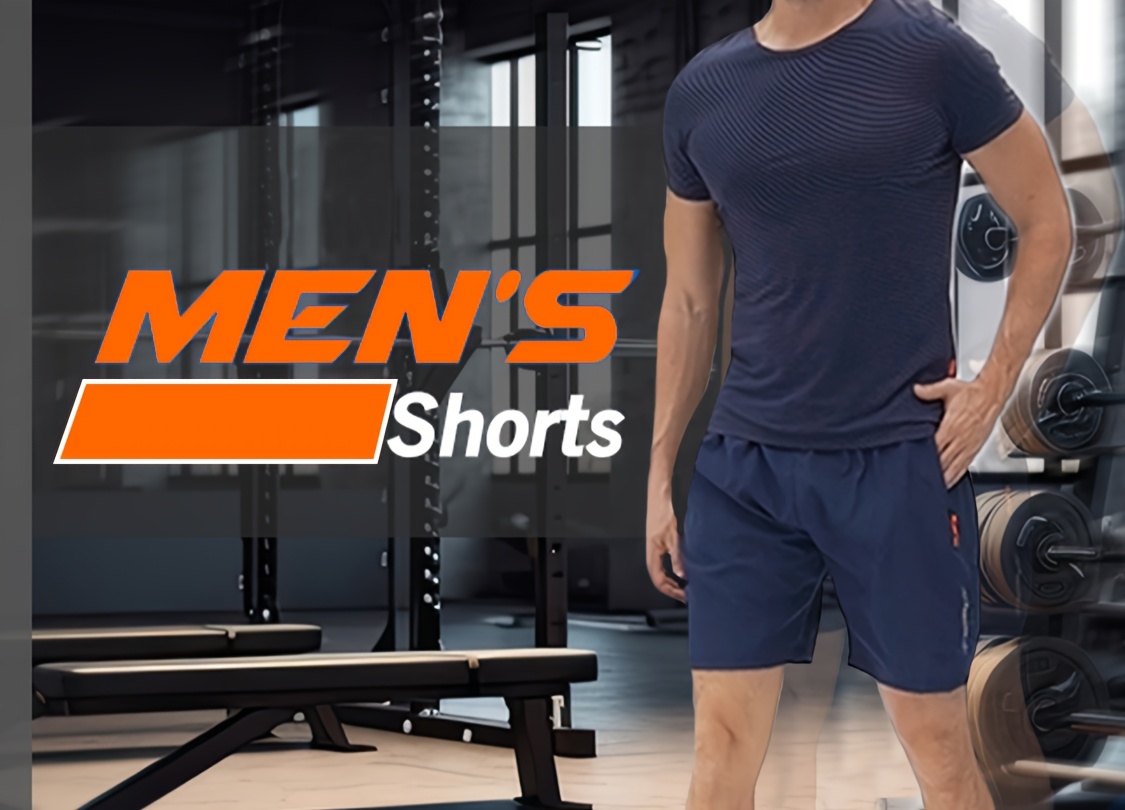 Men'S 5pcs Casual Workout Shorts with Zipper Pocket, Men'S Trainning Gym Athletic Sport Active Waist Drawstring Lightweight Shorts