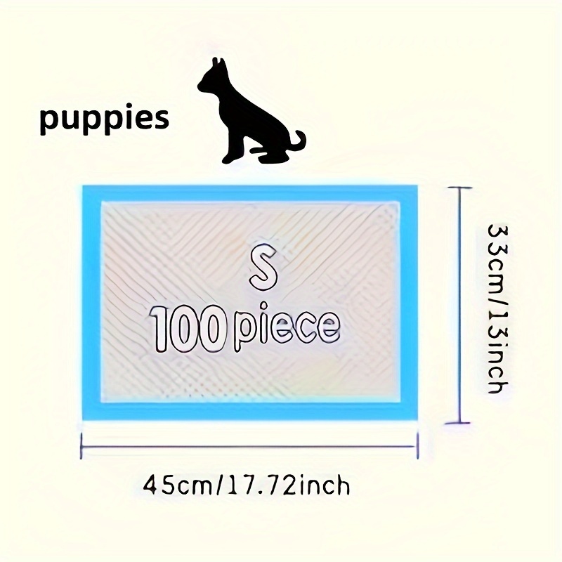 TEMU [] Large Disposable Pet Training Mat, Affordable Price, High-quality Premium Materials, 6 Layer Protection, Quick Water Absorption, Fragrant And 13 * 17 Inches