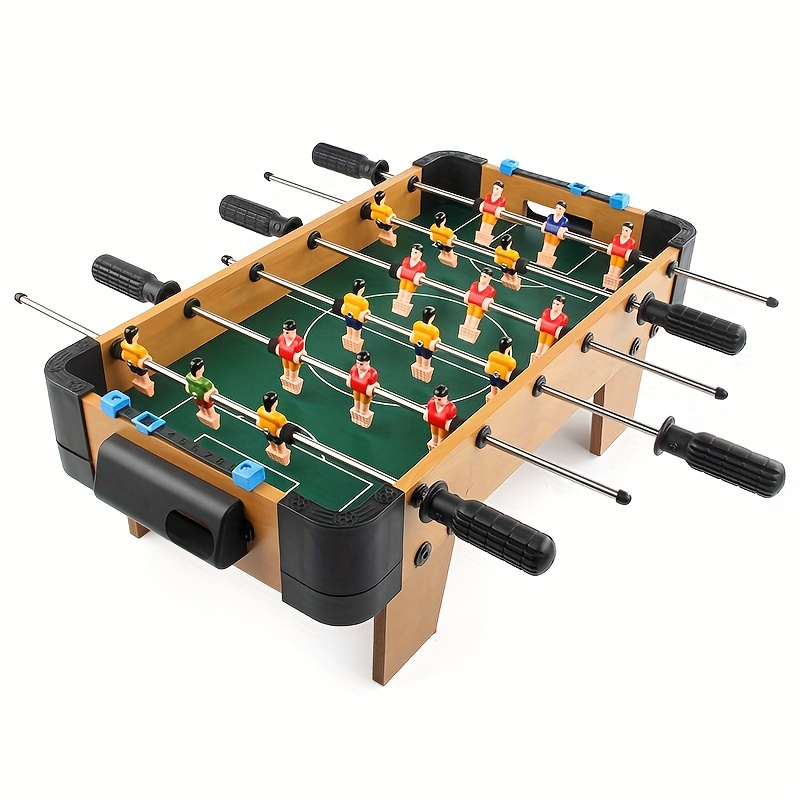 

20-inch Compact Foosball Table - 18 Players, 9 Per Team | Portable & Easy To Move | Perfect For Indoor Sports & Family Fun | Ideal Christmas Gift