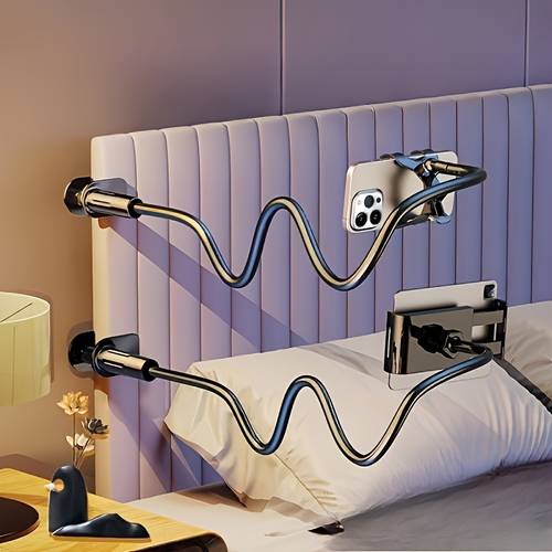 phone holder with 360 omni al swivel allowing free adjustment of and angle sturdy and durable ideal for lazy phone holders its easy on base allows for easy adjustment of tightness making it the perfect