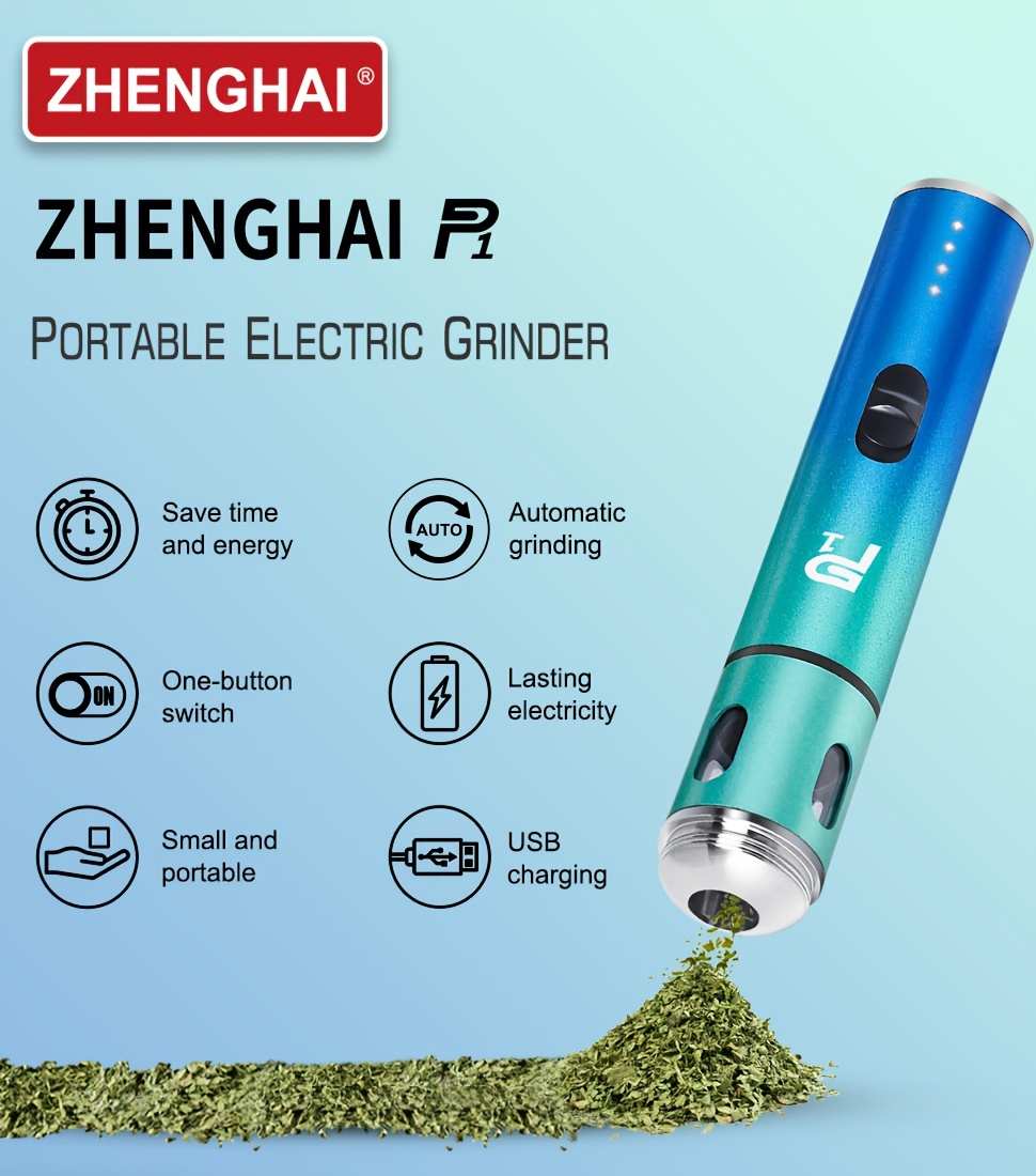 portable electric herb grinder fast grinding usb
