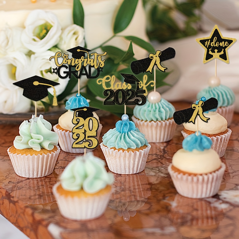 Toppers Y Wrappers Para Cupcakes - 36 Piezas De Animales De La Selva, Doble Cara, Para Fiestas Infantiles