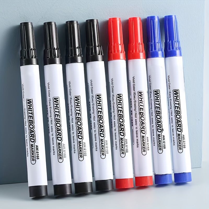 

10pcs Erasable Whiteboard Pen Pen Large Water- Pen Teacher Drawing Pen