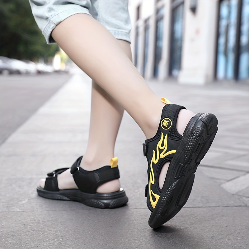 Boys' Open Toe Sandals Breathable Lightweight Non-Slip Sandals