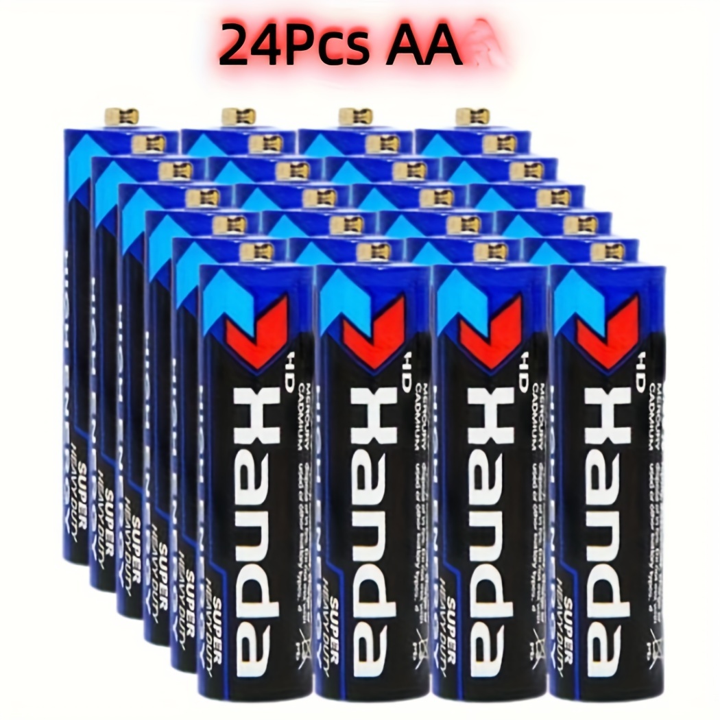 

20pcs/24pcs/48pcs Aa Battery Aa Batteries, 1.5v Aa Battery, Aa Batteries For Flashlight, Toys, Remote Control, Non-rechargeable, Apartment , Household Gadgets