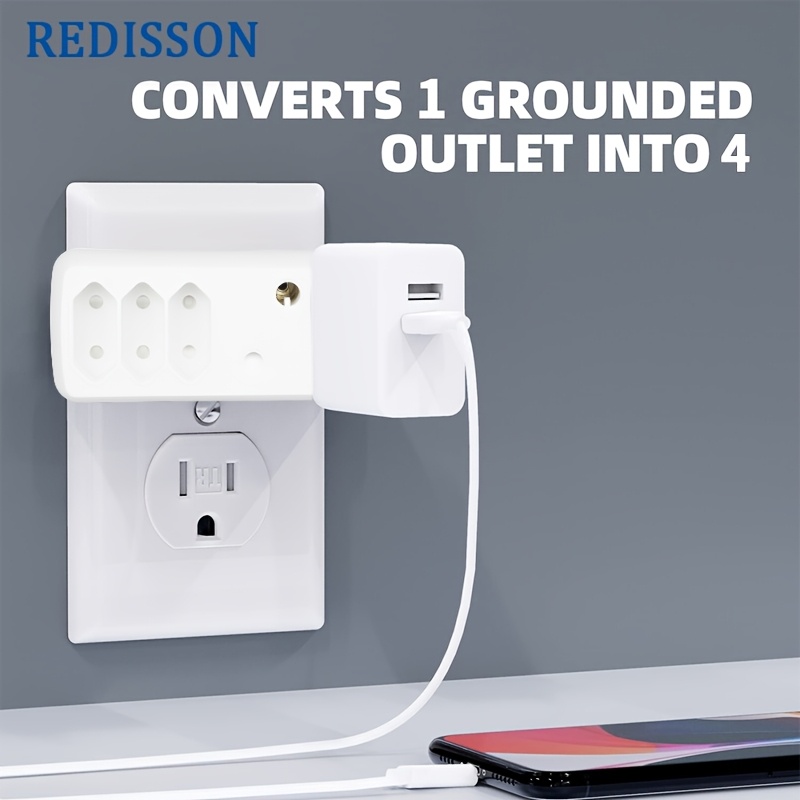 4pcs south african plug converter with 1x3pin 3x euro plugs voltage 220 240v portable power adapter suitable for travel   short circuit     Product details 2
