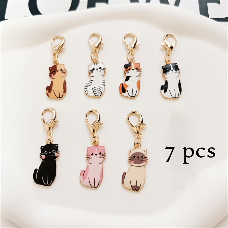 crochet cat keychain sold on Temu Japan