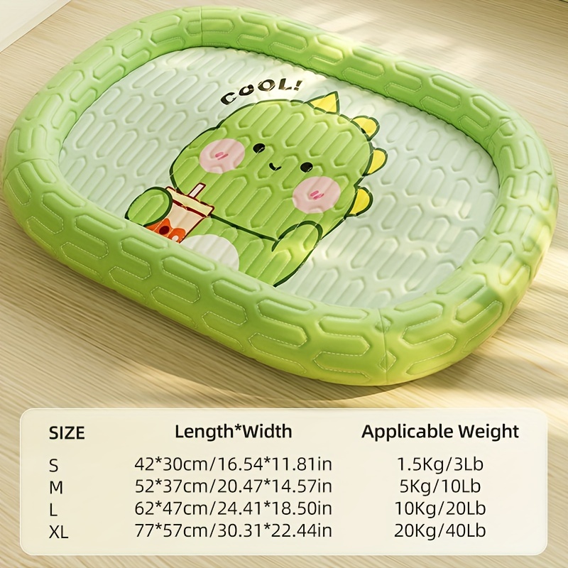 comfy sleeping cushion with breathable design   extra small to medium breeds and puppies small to medium dog cooling bed super soft Product details 2