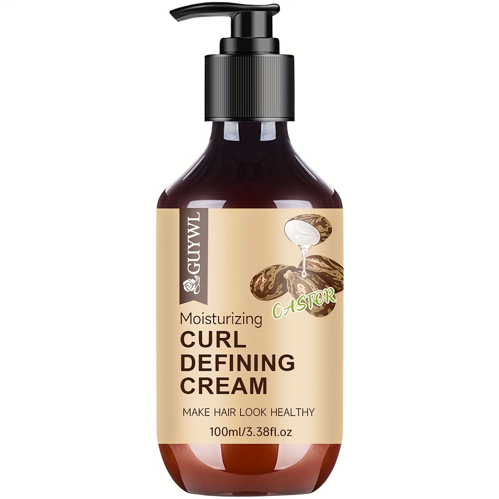 La crème coiffante pour cheveux bouclés pour hommes GUYWL de 100 ml est enrichie en squalane végétal, en huile d'argan marocaine, en huile de ricin et en huile de macadamia. Elle est spécialement conçue pour hydrater et coiffer les cheveux bouclés, offrant une tenue longue durée et un contrôle des frisottis.