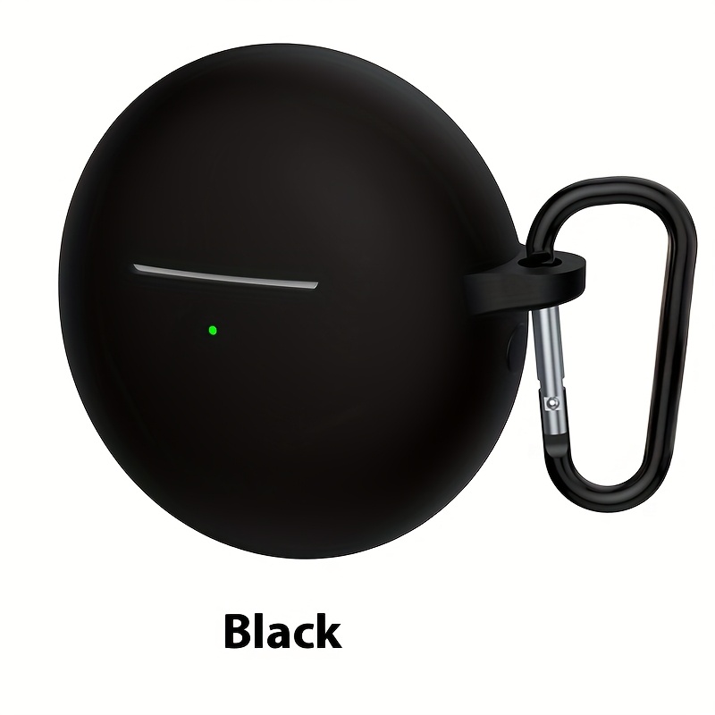 TEMU Silicone Case For Huawei Freebuds 7i, With 1 Metal Hook, Portable And Anti-lost, One-piece Case, To Remove For Charging, Soft And Cute Earphone