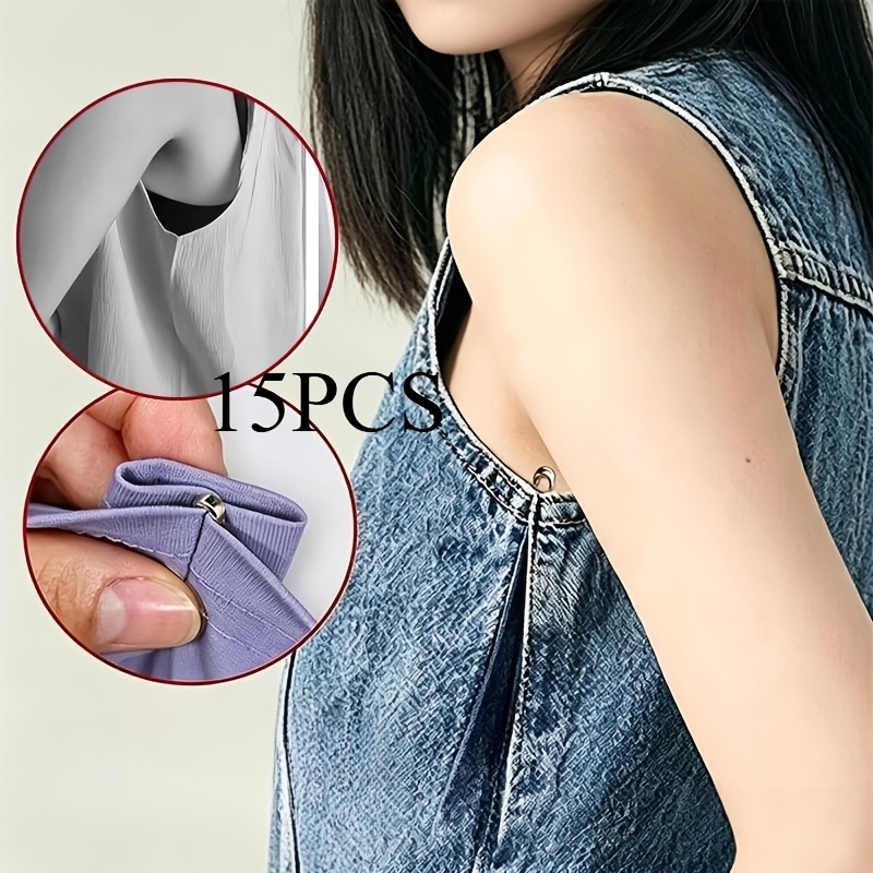 TEMU Reductor y disimulador invisible sin costuras para axilas para prendas sin , accesorios de ropa -exposición sin , moldeador de puños para axilas