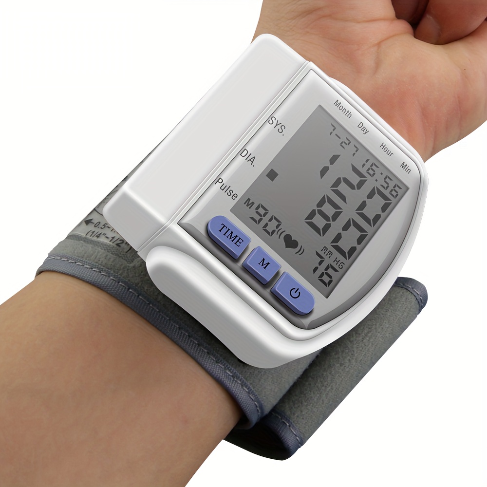   kun automatic digital   with large lcd display adjustable cuff and heart rate monitor battery powered wrist   for adults   use       quality reliable measurement   equipment   professionals Product details 0