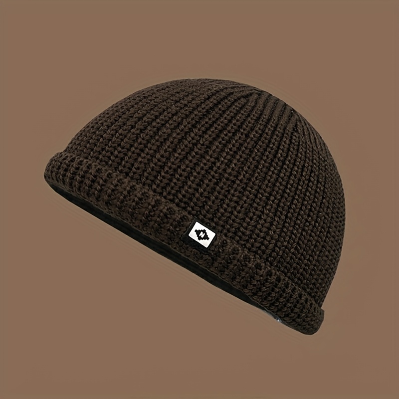 Men's Trendy Cap Women's Autumn Winter Top Hat Hip-hop Cap Turban