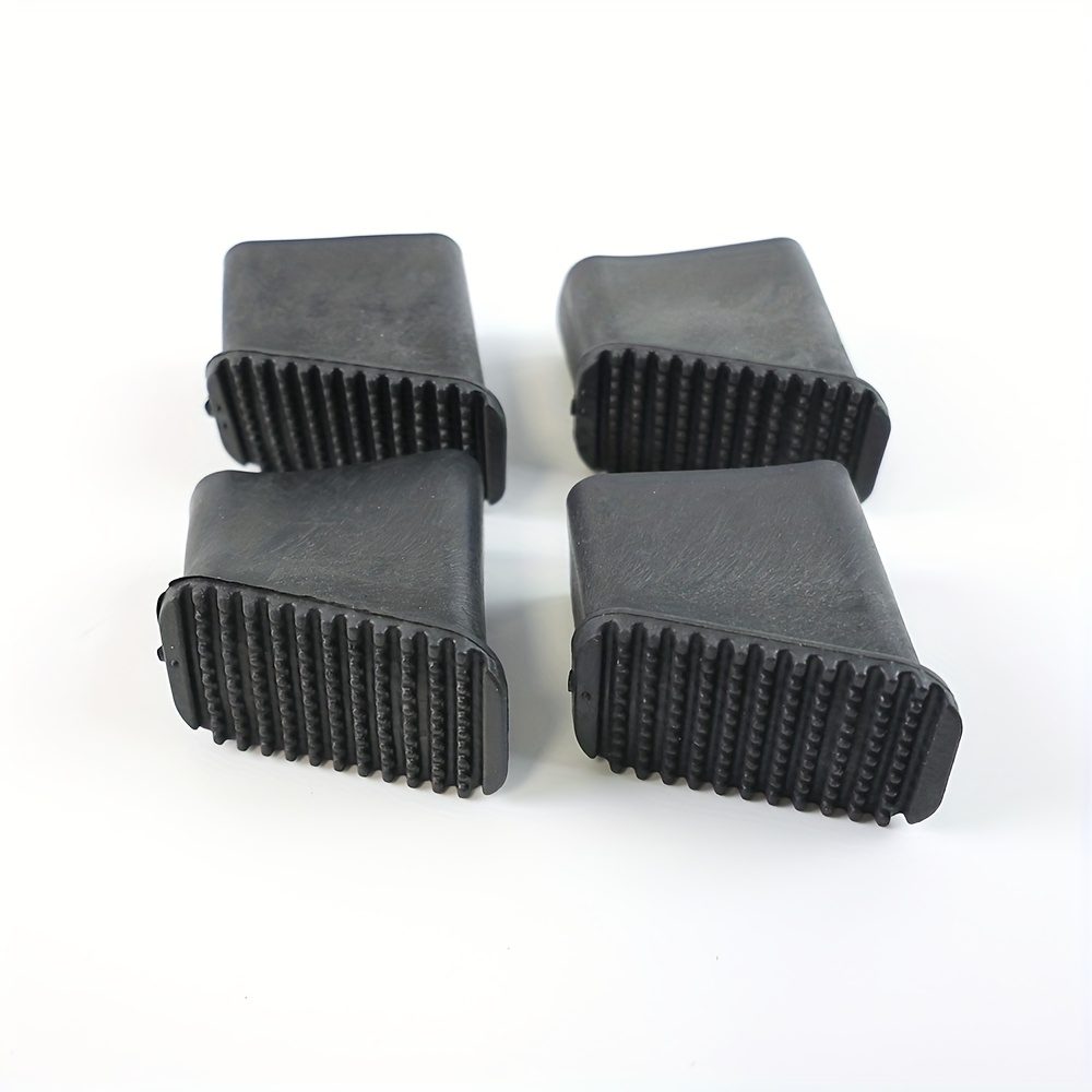 Image of 2pcs/4pcs Home Folding Ladder Special Accessories Cover Inner Diameter 0.78*1.57inch Anti-slip Foot Pad Regular 0.78x1.57inch Iron Ladder Base