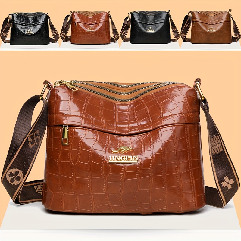 Cultivator★Crocodile Pattern Shoulder Bag関税/送料無料 SA10 vintage crocodile pattern shoulder bag women multi - Temu