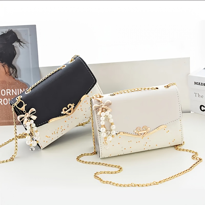 Bolsa transversal para senhora com fecho  5