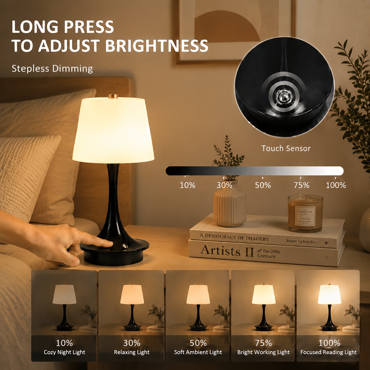 Intelligent Office Sensing Desk Lamp with Touch Control
