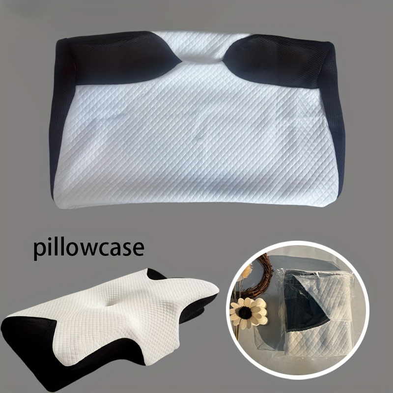 Image of 1 Set Of Autumn Cervical Pillow Cover, Special -shaped Cervical Pillow Cover. Easy To Disassemble And Clean, Non-irritating/ . Suitable For The Elderly And Pregnant Women. Halloween Family Gift