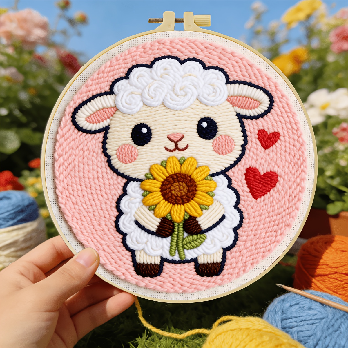 Punch Needle Embroidery Kit for Beginners